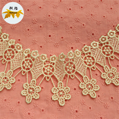 factory direct water-soluble embroidery polyester lace diy handcraft material accessories