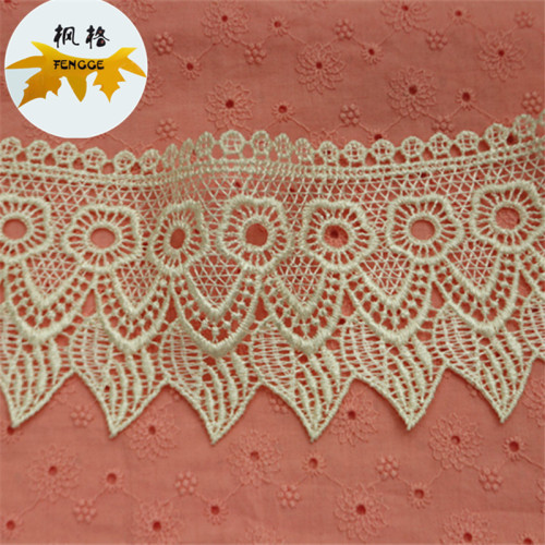 Factory Direct Sales Handmade DIY Accessories Polyester Water-Soluble Embroidery Lace