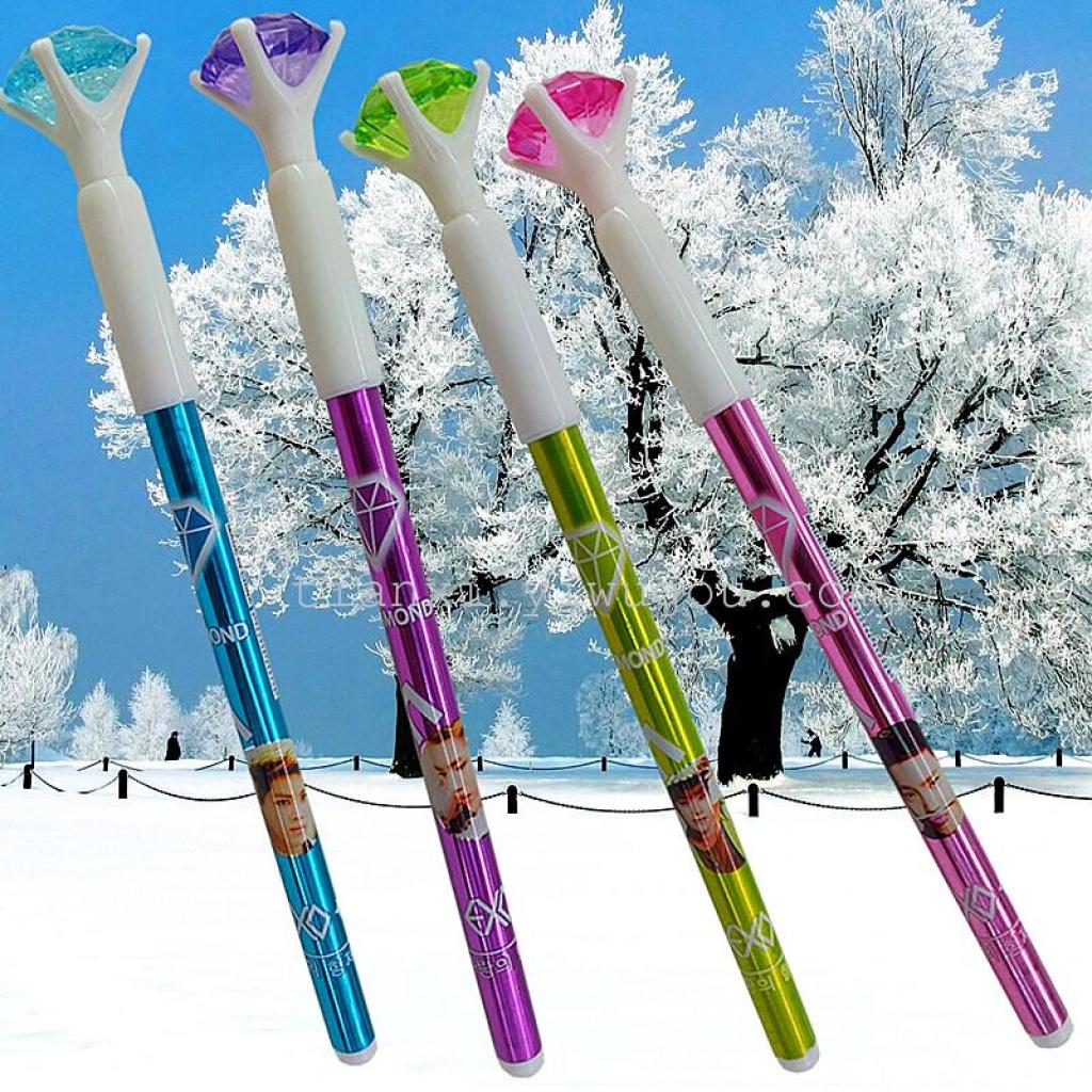 笔 钻石笔帽 镶钻石宝石中性笔 签字笔