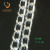 White K Color Double Woven Aluminum Zipper Environmental Protection Aluminum Zipper Metal Aluminum Zipper Chain