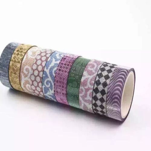 Gold Leaf Tape 1.5X Size 3 Decorative Sealing Box Transparent Adhesive Tape Adhesive Plaster Gift Tape Color Tape