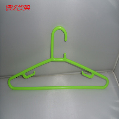 Manufacturer direct selling colorful plastic clothes rack dual purpose adult clothes rack