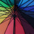Korean Style Fresh Rainbow Pagoda Umbrella Rainbow Straight Umbrella Factory Direct Sales Sunny Umbrella Hand Umbrella