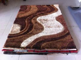 Red Sun Carpet South Korean Silk C Carpet Material Polyester Cheap Price Complete Size