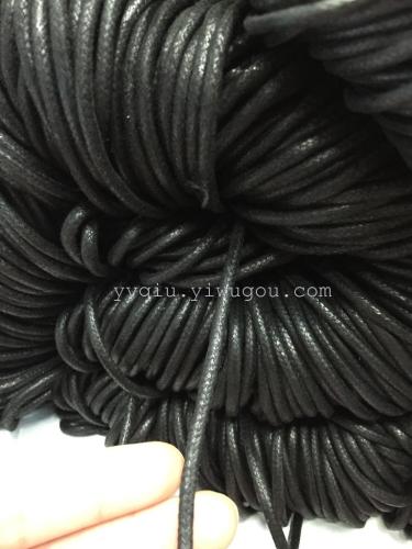 [factory direct sales] 3mm wax rope 3mm waxed thread thick wax rope