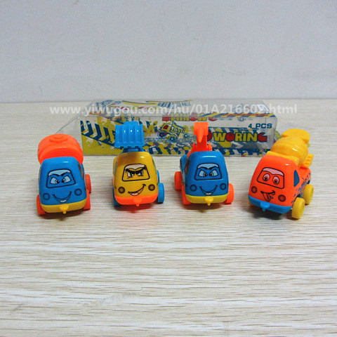 Children's toys wholesale cartoon taxi engineering car loaded HD12C-16 4