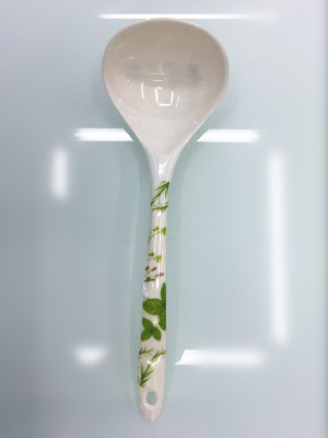 10.5 inch melamine imitation ceramic color handle spoon manufacturers selling sold by catty