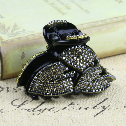 korean leaf-type claw clip barrettes suitable for comb half hair claw clip casual style