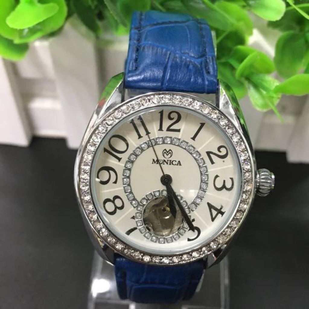 fashion female form hollow automatic mechanical watc
