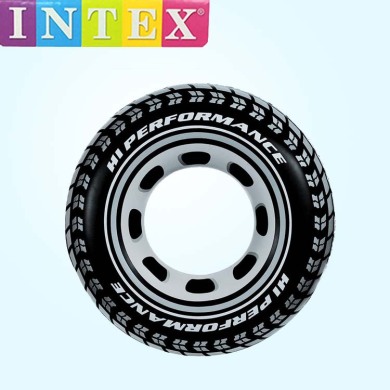充气泳圈 intex正品 轮胎泳圈成人游泳圈轮胎56268