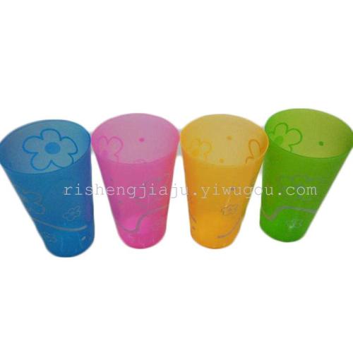 round printing transparent cup pp advertising gift cup rs-200087