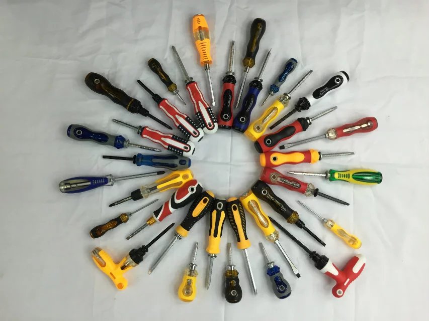 五金工具螺丝刀套装套丝板牙改锥起子单用 伸缩