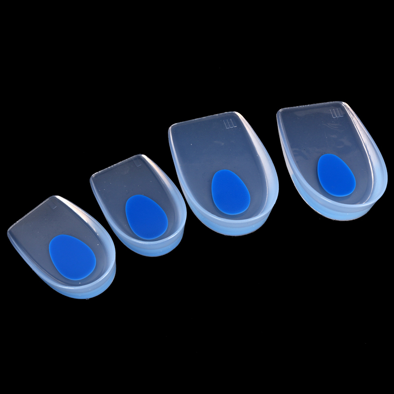 Medical silicone heel pad flat foot orthotic cushioning insole