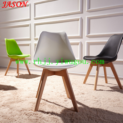 Nordic coffee chair fashion plastic outdoor banquet dining chair meeting casual office chair