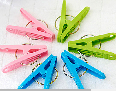 Strong clothespin is clipped windproof plastic clothespin clothes socks clip skid clothespin wholesale