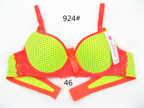 Exported to South America New Classic Polka Dot Foreign Trade Bra 924 Girl Bra Student Underwear
