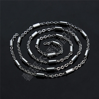 304 Stainless Steel Chain 0.8 Hot Cross Bun Light Body Chain Bracelet Anklet Necklace Ornament Chain Accessories