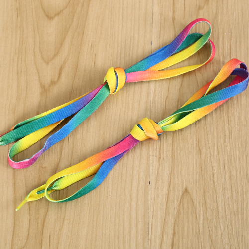 Korean Style Colorful Gradient Fashion Casual Printing Shoelaces