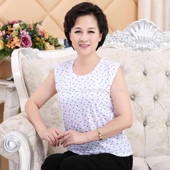 棉太太内衣_女生白色棉背心内衣