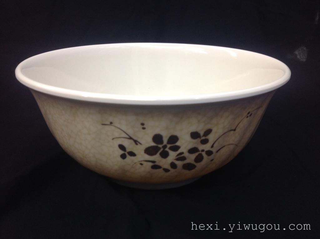 Yuan blue and white 7 inch outer Corrugated bowl 529