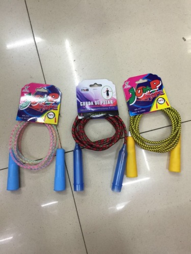 colorful cotton string jump rope