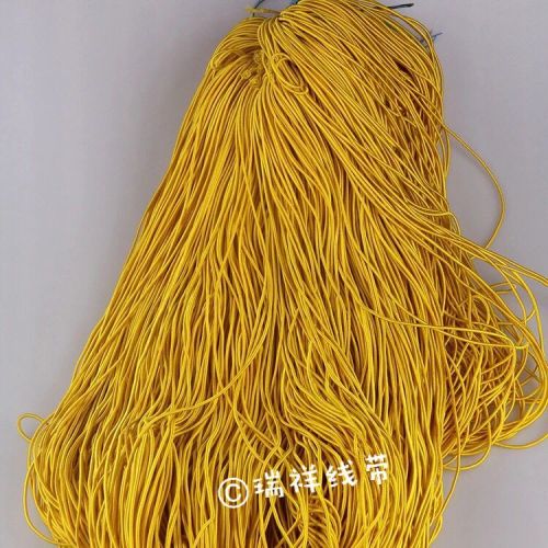 Factory Direct Sales 0.2 round Imported Color Soft Headdress Elastic Band Tighten Rope