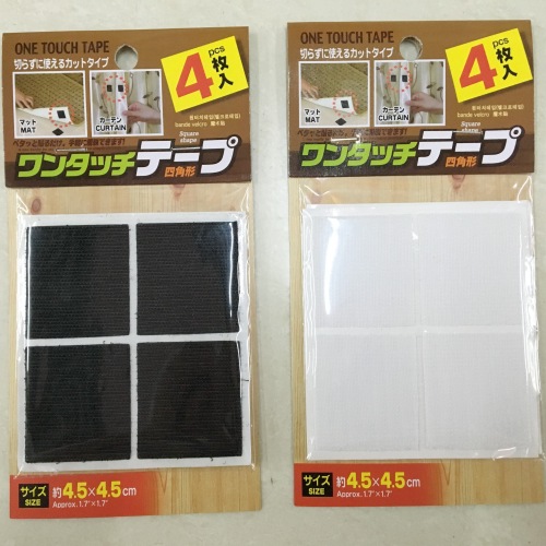 japanese-style square adhesive velcro velcro tape female buckle velcro devil sticky burr tape