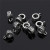 316 Stainless Steel Retro Peach Heart Pendant Head Accessories Beads of Necklace Accessories