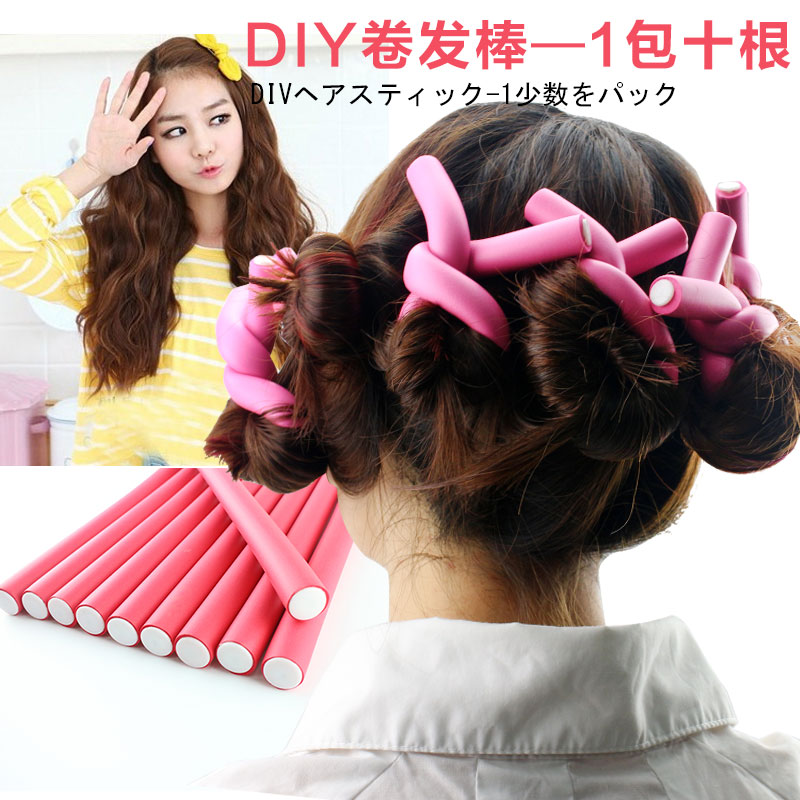 Curly store hair stick