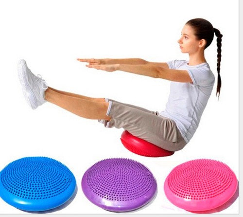 [factory direct sales] yoga massage cushion balance plate cushion thickened explosion-proof