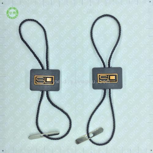 [huadian accessories] clothing bag hanging grain aluminum iron shell tag buckle wire buckle rope buckle female buckle
