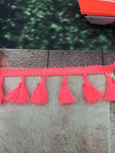 factory direct sales spot supply color single number broom scarf edge clothes fringe clothing home textile accessories