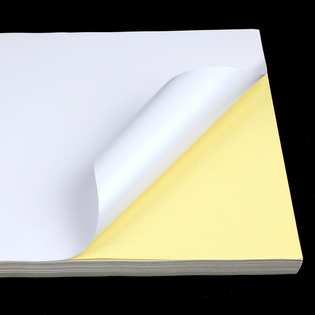 a4不干胶打印纸 背胶打印贴纸 批发 光面/亚面