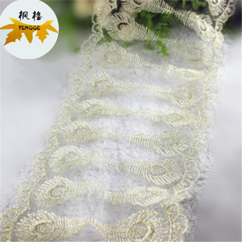 Factory Direct Sales Water-Soluble Embroidery Lace Doll Clothes Skirt Accessories