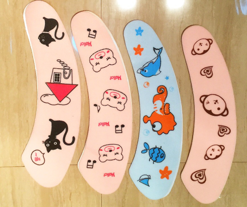 adhesive printed toilet stickers washed toilet stickers warm fleece toilet pad washed toilet cover