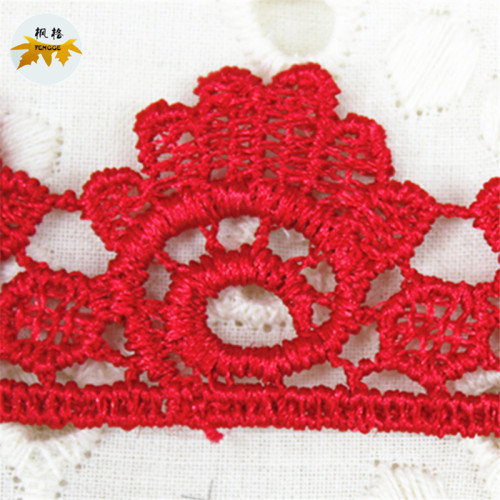 factory direct water soluble embroidery lace wedding headdress necklace accessories