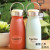 Portable thermos cup female students creative stainless steel cups portable thermos bottle belly vacuum cup