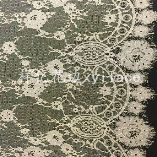 Eyelash Lace Fabric Clothing Accessories Available in Stock J464