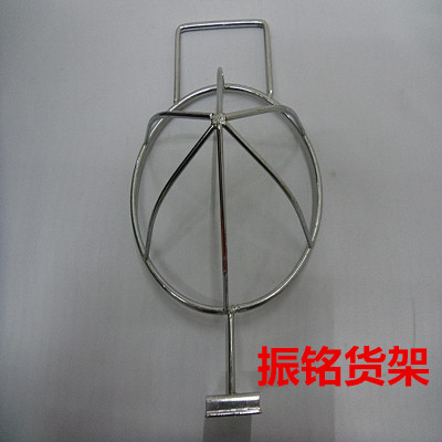 Manufacturers selling card display rack plating hatstand square hat