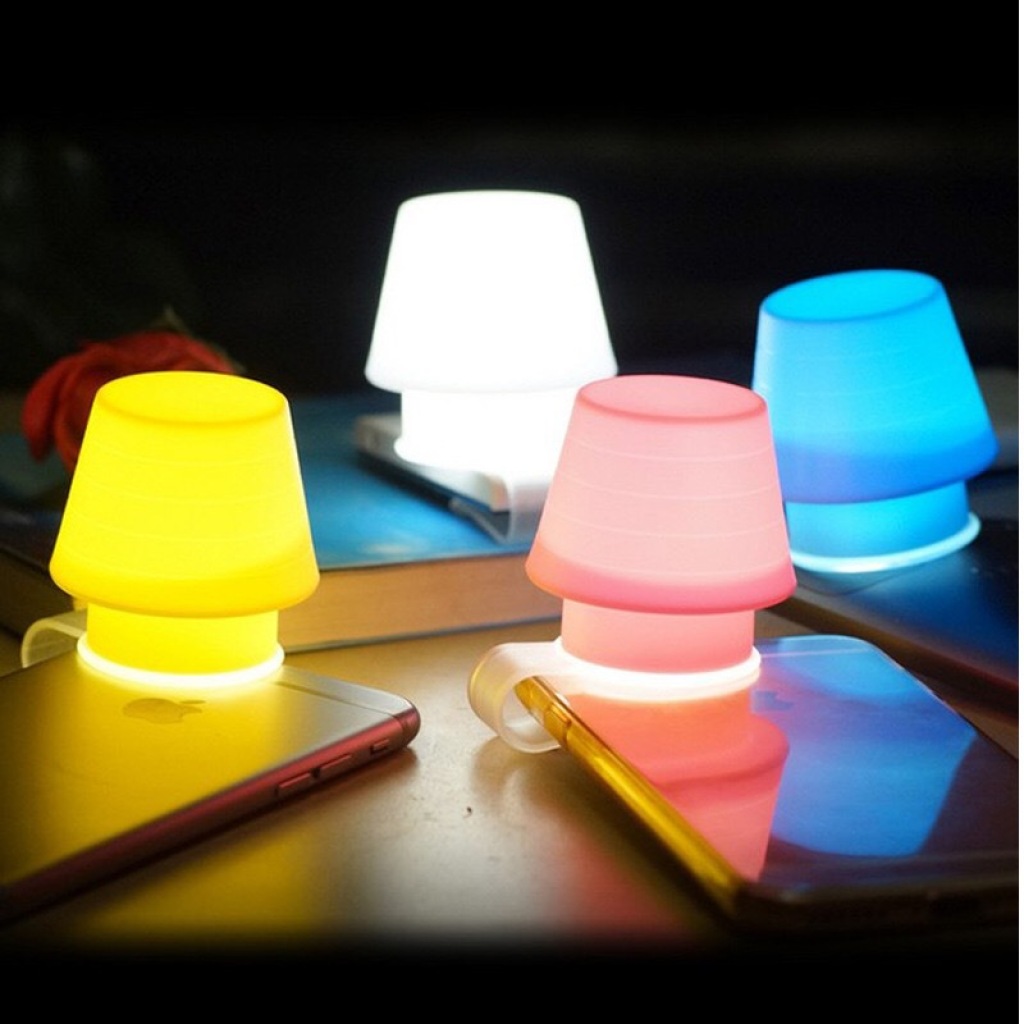 创意手机小夜灯 led手机补光灯