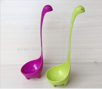 Plastic loch ness monster spoon CK