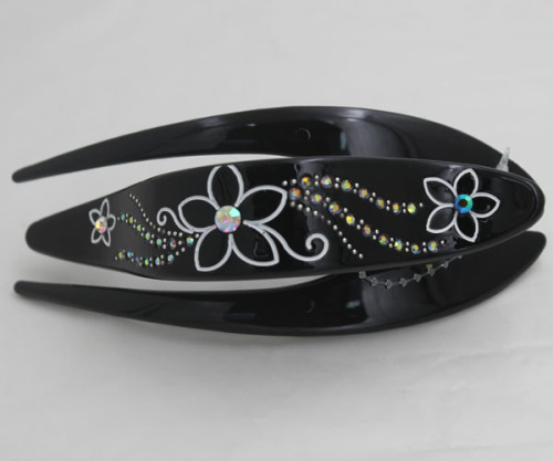 fashion duckbill clip headdress flower big duck clip acrylic jewelry factory direct