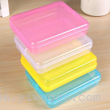 home supplies creative candy color plastic storage box hot sale storage box pill box mini plastic jewelry box