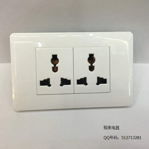 socket rectangular socket double socket 118 type switch socket