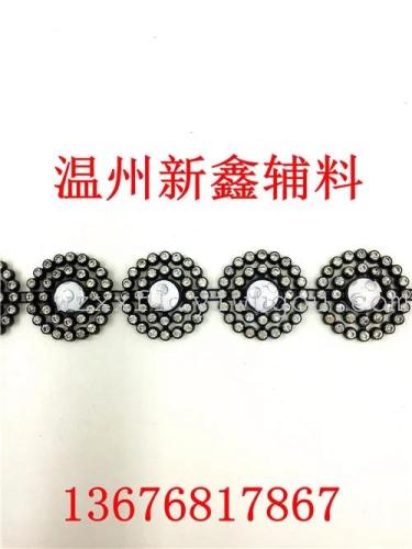 shoes clothing home textile accessories accessories single row glass with drill net drill line drill