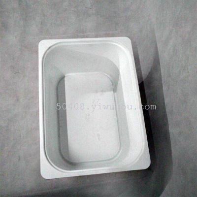 White plastic box rectangular shape