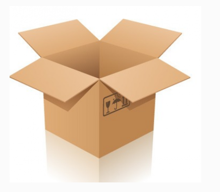 in the production of a moving package of corrugated box five