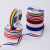 Factory Supply Polyester Yarn Dyed Grosgrain Ribbon Sewing Accessories