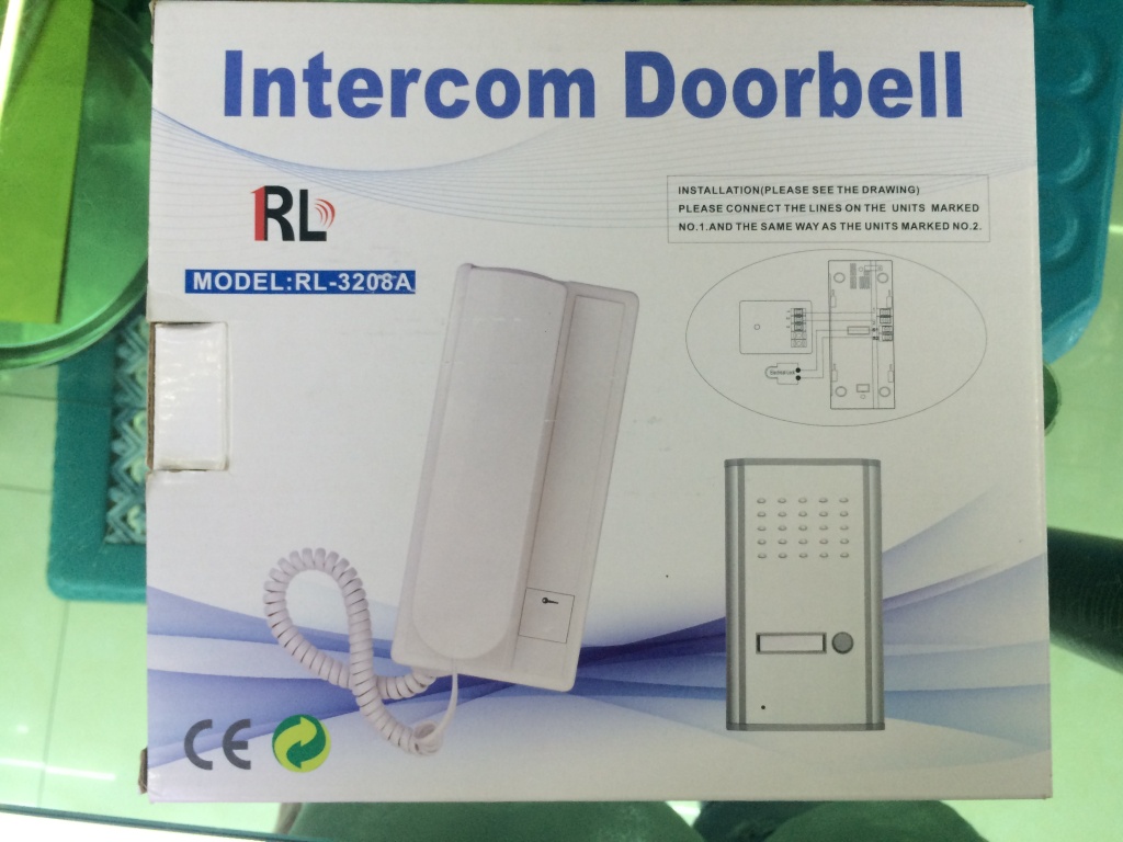 intercom doorbell rl 3208aa