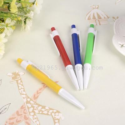 Customized wholesale Direct manufacturers press easy ball pen plastic advertising pen logo customized wholesale